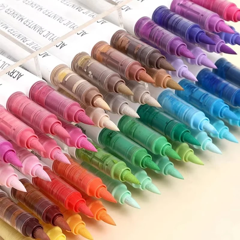 9 Color/box Professional Artist Marker Set - Soft-tip Drawing Straight Line Liquid Acrylic Markers, DIY Graffiti Art Painti
9 Color/box Professional Artist Marker Set - Soft-tip Drawing Straight Line Liquid Acrylic Markers, DIY Graffiti Art Painti