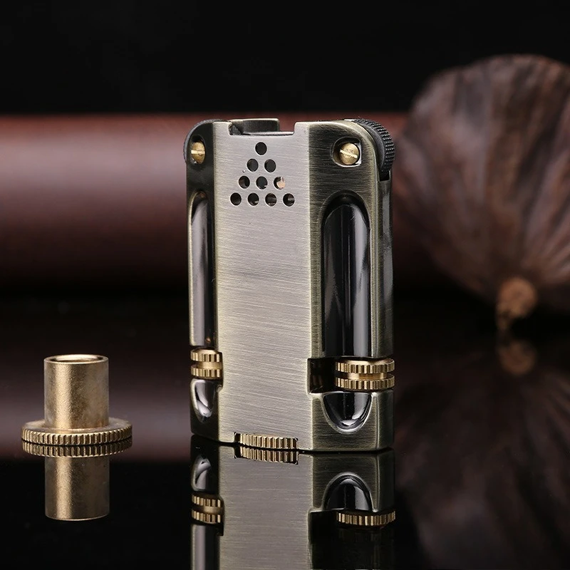 ZORRO 546 Double Grinding Wheel Lighter, Retro Windproof Torch Lighter, Vintage Portable Pocket Lighter for Men, Small Gift
ZORRO 546 Double Grinding Wheel Lighter, Retro Windproof Torch Lighter, Vintage Portable Pocket Lighter for Men, Small Gift