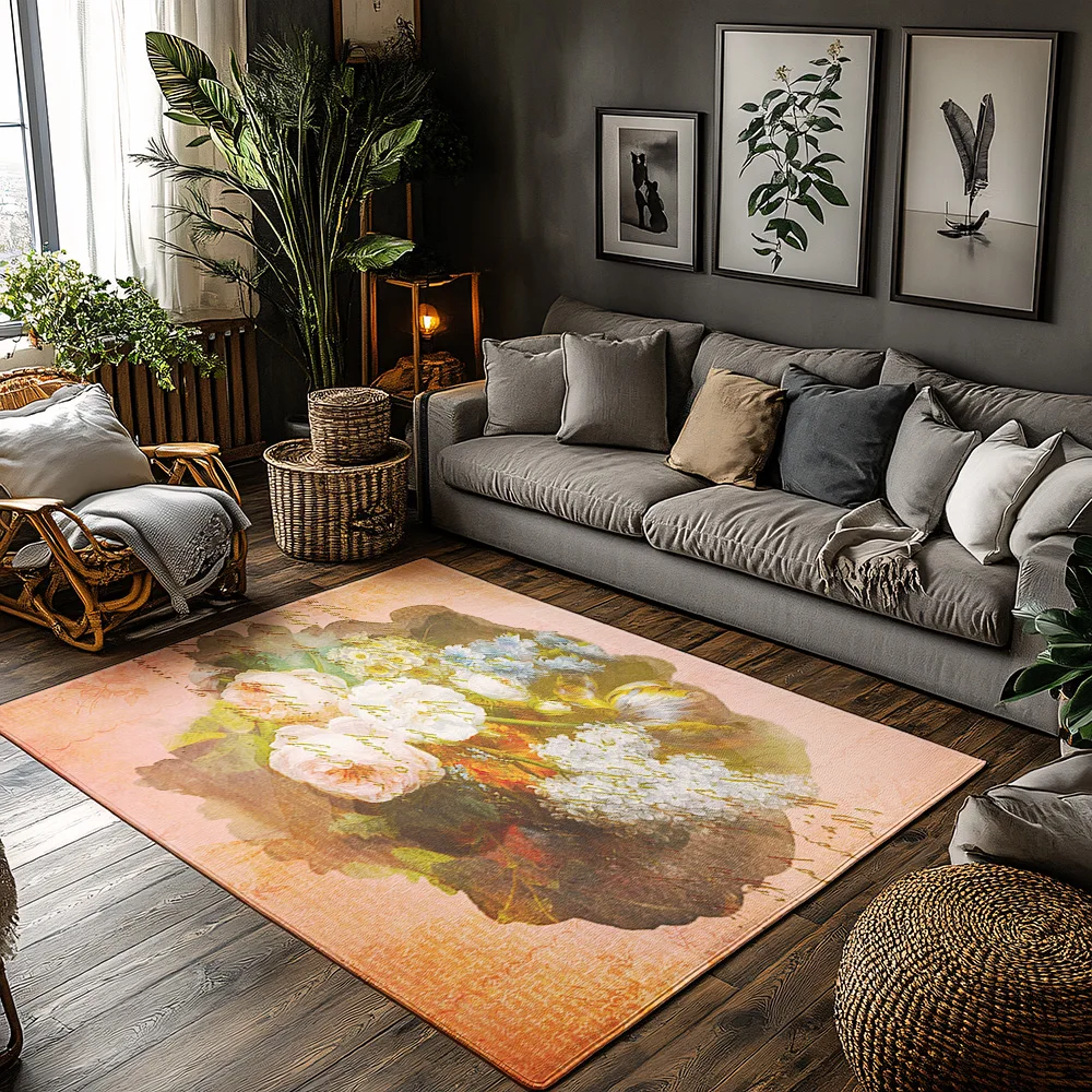 Elegant Floral Doormat Washable Indoor Outdoor Rug Entryway Mat Home Decor Welcome Mat Non Slip Area Rug Modern Farmhouse Style
Elegant Floral Doormat Washable Indoor Outdoor Rug Entryway Mat Home Decor Welcome Mat Non Slip Area Rug Modern Farmhouse Style