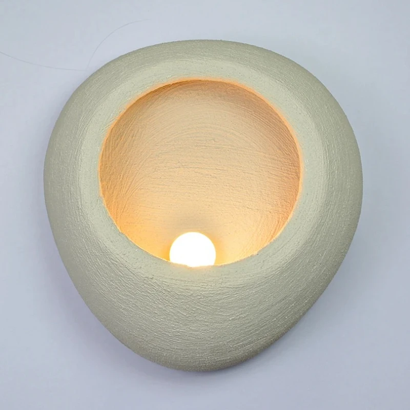 Japanese Retro Sand Texture Creative Wall Lamp Decoration Coffee Shop Bedroom Bedside Lamp Living Room Home Lighting Fixtures
Japanese Retro Sand Texture Creative Wall Lamp Decoration Coffee Shop Bedroom Bedside Lamp Living Room Home Lighting Fixtures