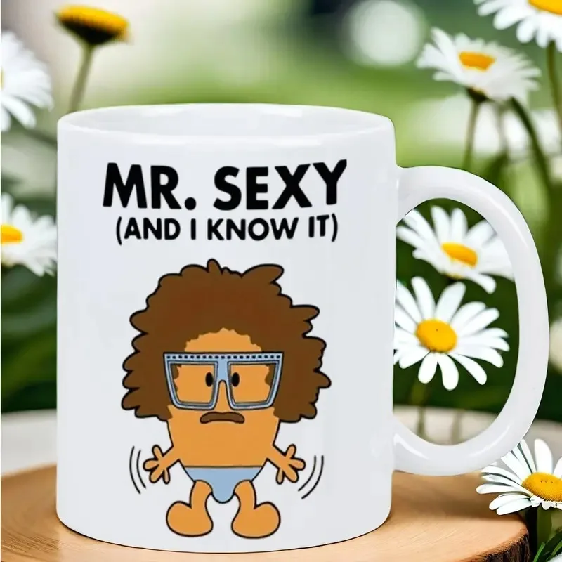 Mr. Sexy The Playful Mug for Your Morning Laugh Ceramic- Printed Novelty Mug Dishwasher Safe Use Or As a Gi
Mr. Sexy The Playful Mug for Your Morning Laugh Ceramic- Printed Novelty Mug Dishwasher Safe Use Or As a Gi