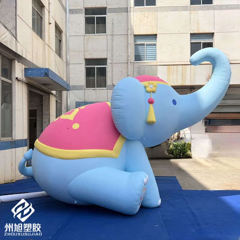 nflatable elephant, custom-sized in cartoon style, for display at outdoor festival events
nflatable elephant, custom-sized in cartoon style, for display at outdoor festival events