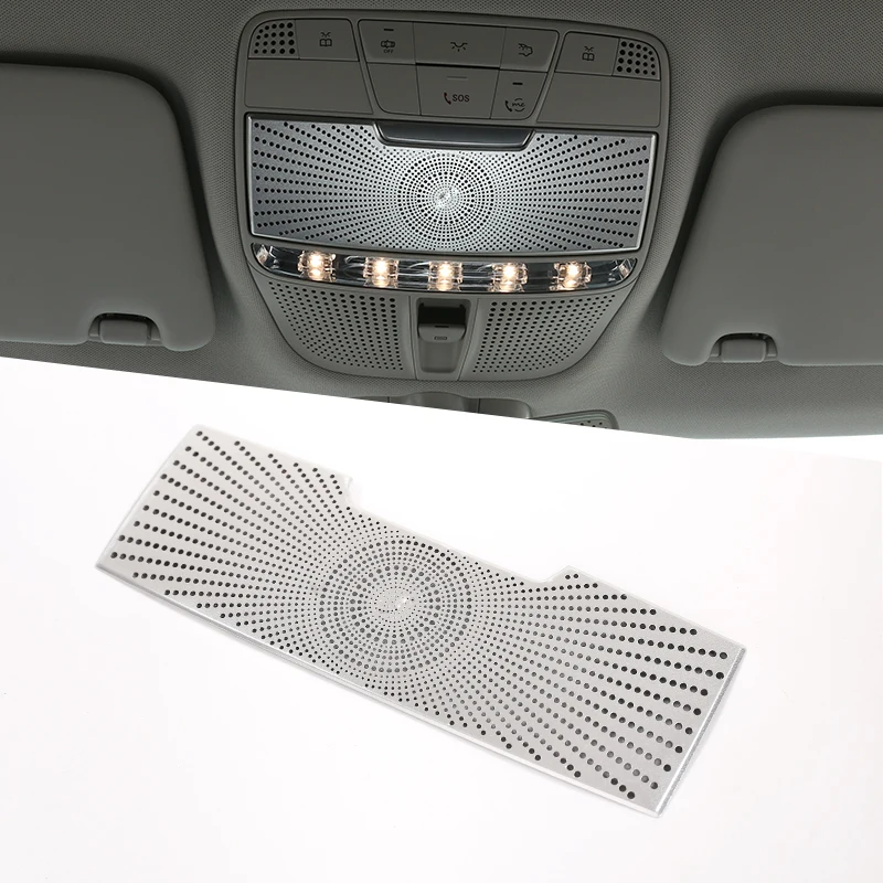 For Mercedes Benz GLC C Class W205 X253 2015-2019 Accessories Aluminum Alloy Car Read Lamp Decoration Cover Trim
For Mercedes Benz GLC C Class W205 X253 2015-2019 Accessories Aluminum Alloy Car Read Lamp Decoration Cover Trim