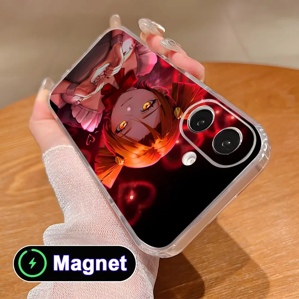 Everlasting Summer Alisa Clear Magsafe Mobile Phone Case for iPhone 17 16 15 14 13 12 11 Air Pro Max Plus Mini Colorful Cover
Everlasting Summer Alisa Clear Magsafe Mobile Phone Case for iPhone 17 16 15 14 13 12 11 Air Pro Max Plus Mini Colorful Cover
