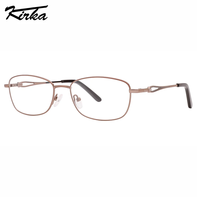 Kirka Female Eyeglasses Half-Rim Flat Rectangle Ultralight Metal Frames Gem Temples Optical Glasses For Ladies&Women MW1064
Kirka Female Eyeglasses Half-Rim Flat Rectangle Ultralight Metal Frames Gem Temples Optical Glasses For Ladies&Women MW1064