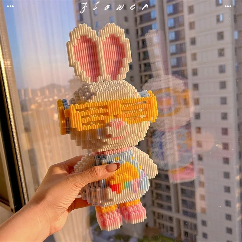 30cm Cute Rainbow Rabbit Building Blocks Toy Children's Puzzle Building Blocks Toy Desktop Decoration Christmas Gift
30cm Cute Rainbow Rabbit Building Blocks Toy Children's Puzzle Building Blocks Toy Desktop Decoration Christmas Gift