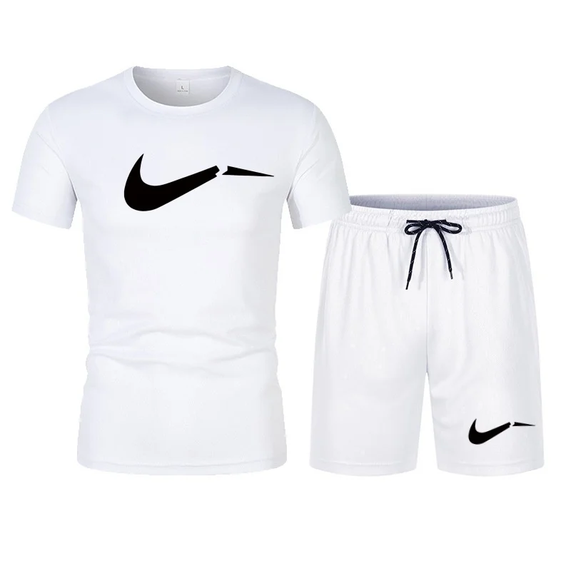 Men's summer sports suit breathable short sleeved elastic waist shorts casual summer sports daily wear
Men's summer sports suit breathable short sleeved elastic waist shorts casual summer sports daily wear