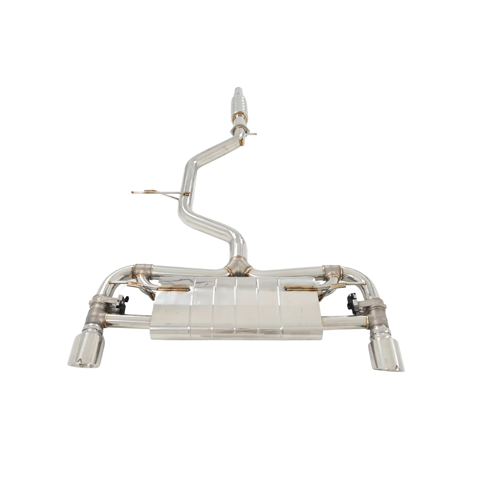 YT Stainless Steel Valved Catback Exhaust System for Golf GTI Mk7 (2.0T) with Mufflers
YT Stainless Steel Valved Catback Exhaust System for Golf GTI Mk7 (2.0T) with Mufflers