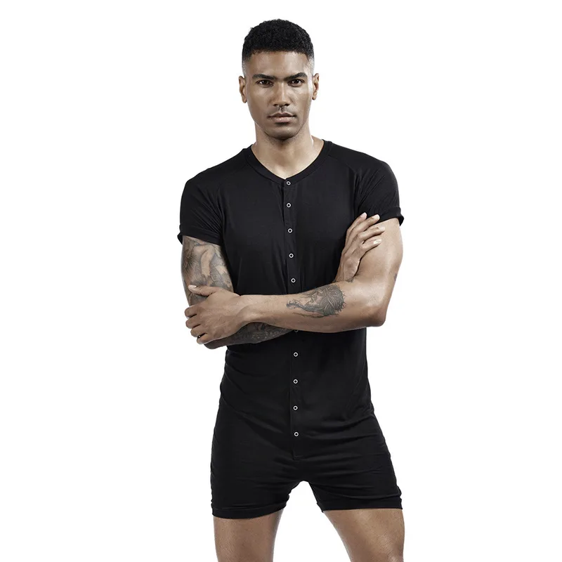 Men's Homewear Jumpsuits Men Vest T-Shirt Fashion Sports Vest Casual Fitness Sports Shorts Sexy Men Sleepwear Shorts Jumpsuit
Men's Homewear Jumpsuits Men Vest T-Shirt Fashion Sports Vest Casual Fitness Sports Shorts Sexy Men Sleepwear Shorts Jumpsuit