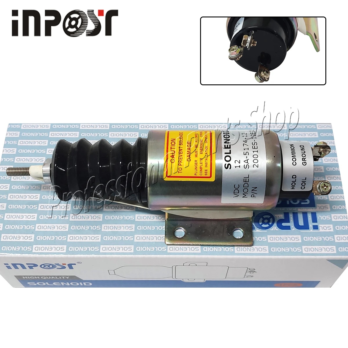 12V SA-5174-12 2001ES-12E3U1B2S2 Электромагнит отключения подачи топлива для Cummins 3 Terminals
12V SA-5174-12 2001ES-12E3U1B2S2 Электромагнит отключения подачи топлива для Cummins 3 Terminals