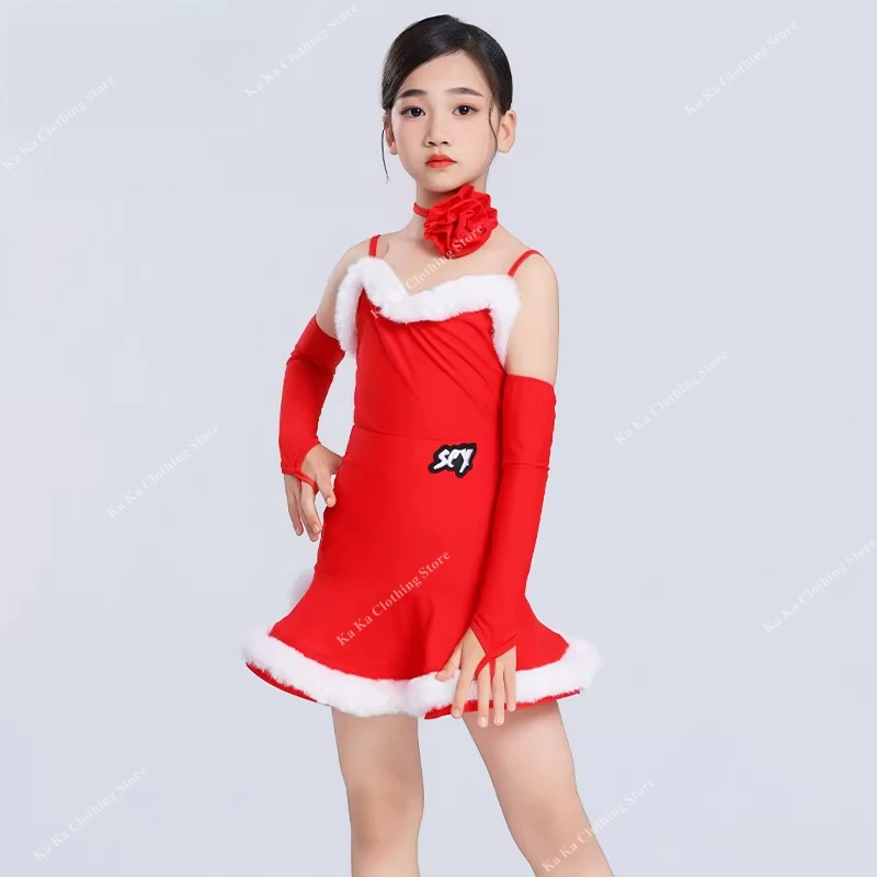 Children Samba Rumba Tango Salsa Latin Dance Dress Girls Kids Dancing Latin Practice Dress Competition Ballroom Dress Standard
Children Samba Rumba Tango Salsa Latin Dance Dress Girls Kids Dancing Latin Practice Dress Competition Ballroom Dress Standard