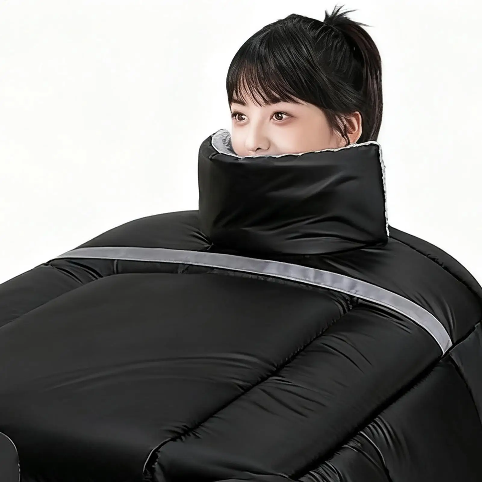 Фартук для ног скутера, водонепроницаемое толстое одеяло, плюшевая подкладка, теплый чехол для ног мотоцикла с перчатками для женщин, зимний скутер
Фартук для ног скутера, водонепроницаемое толстое одеяло, плюшевая подкладка, теплый чехол для ног мотоцикла с перчатками для женщин, зимний скутер