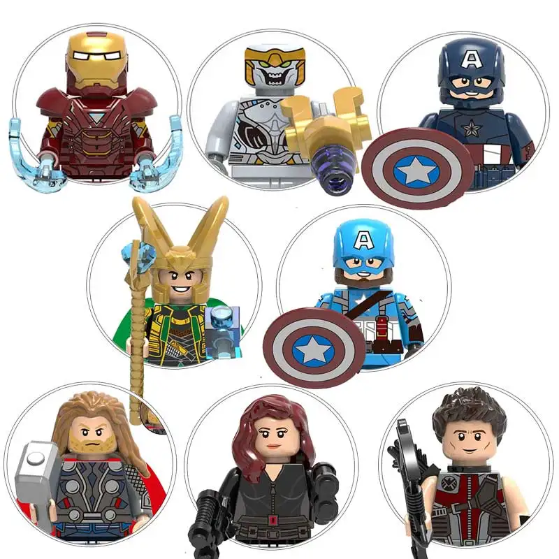 Disney Marvel Superhero Captain America Figures Building Blocks minifigures Toys Children's Birthday Gifts
Disney Marvel Superhero Captain America Figures Building Blocks minifigures Toys Children's Birthday Gifts