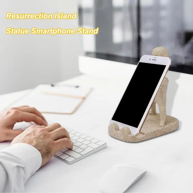 Figurine Phone Stand Multipurpose Easter Island Phone Stand Exquisite Mobile Phone Holder Funny Tabletop Decoration For Home Car
Figurine Phone Stand Multipurpose Easter Island Phone Stand Exquisite Mobile Phone Holder Funny Tabletop Decoration For Home Car