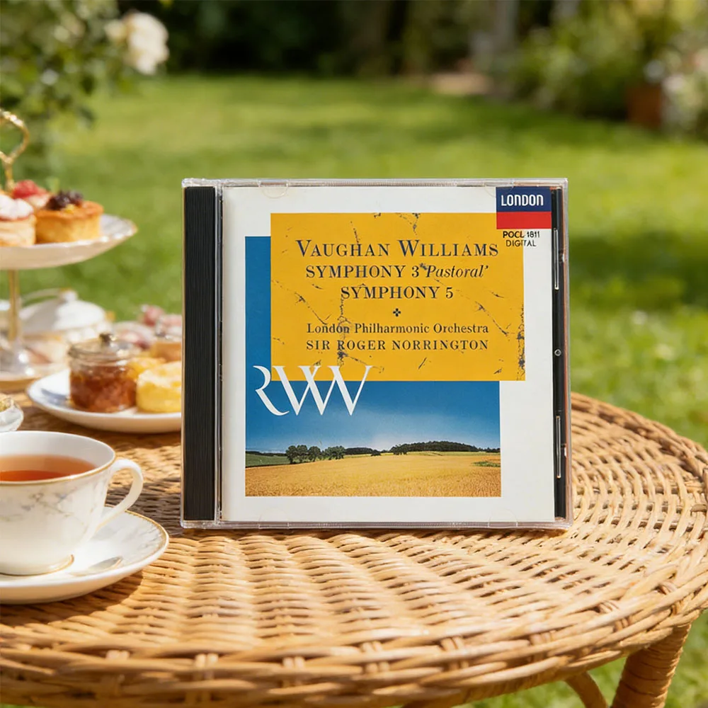 CD Sir Roger Norrington &LPO | Vaughan Williams: Symphonies 3 "Pastoral" &5 | London Digital High-Fidelity Audiophile Recording
CD Sir Roger Norrington &LPO | Vaughan Williams: Symphonies 3 "Pastoral" &5 | London Digital High-Fidelity Audiophile Recording