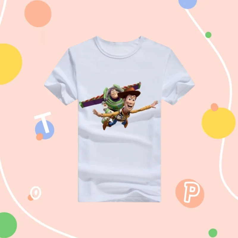 MOTO-Leisure Toy Story: Children's Top, White Clothing, Short Sleeve T-shirt
MOTO-Leisure Toy Story: Children's Top, White Clothing, Short Sleeve T-shirt