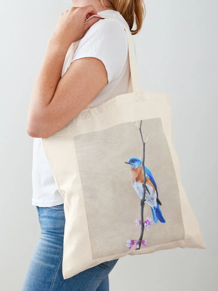 “Spring Bluebird” Tote Bag hand bags Lady bag tote bag Canvas stote
“Spring Bluebird” Tote Bag hand bags Lady bag tote bag Canvas stote