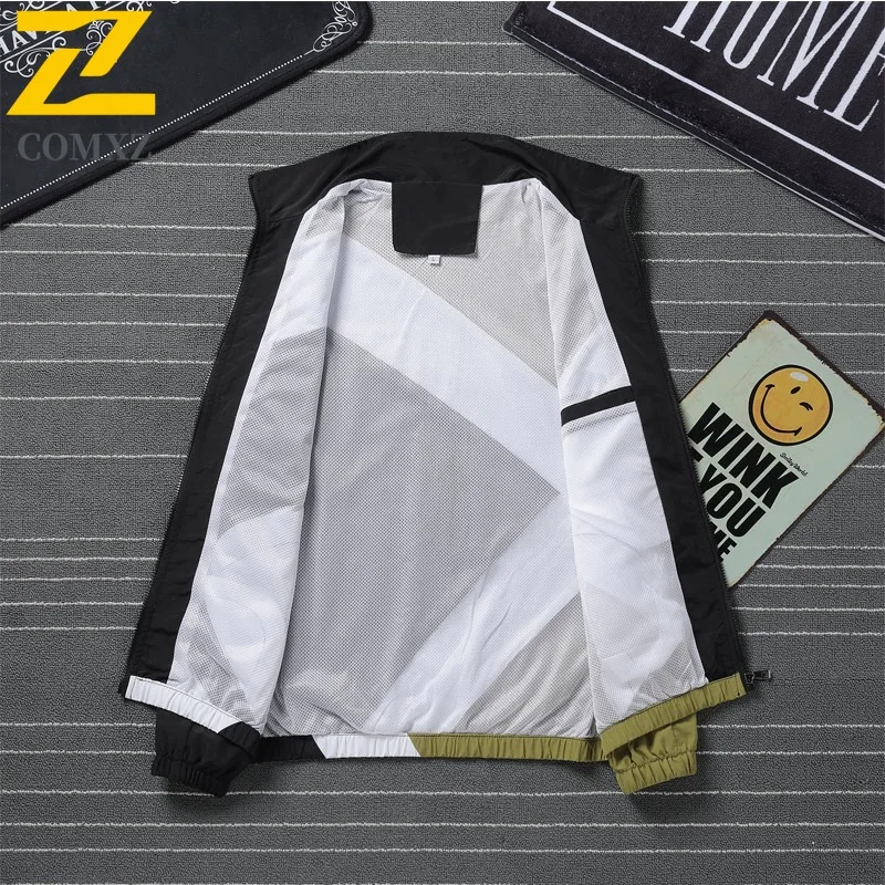 COMXZ Мужская бейсбольная форма 2025 года с цветными блоками, острая осенняя свободная модная легкая куртка для бега, красивая куртка для бега
COMXZ Мужская бейсбольная форма 2025 года с цветными блоками, острая осенняя свободная модная легкая куртка для бега, красивая куртка для бега