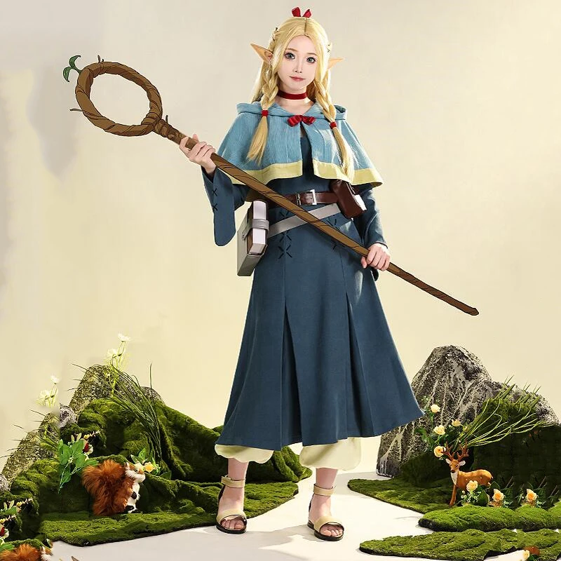 Cos-Mart Game Delicious in Dungeon Marcille Cosplay Costume Gorgeous Elegant Activity Party Role Play Clothing
Cos-Mart Game Delicious in Dungeon Marcille Cosplay Costume Gorgeous Elegant Activity Party Role Play Clothing