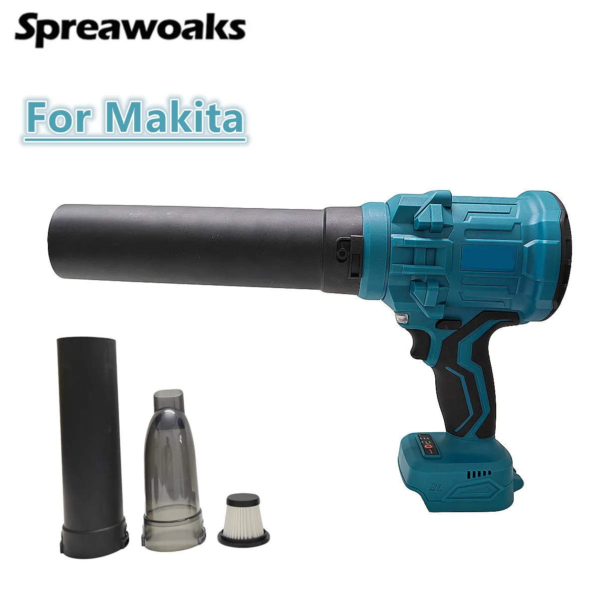For Makita 18V Battery 2-in-1 Vacuum Cleaner & Air Blower Brushless Electric High-power Car Home Cleaner Duster Cordless Tool
For Makita 18V Battery 2-in-1 Vacuum Cleaner & Air Blower Brushless Electric High-power Car Home Cleaner Duster Cordless Tool