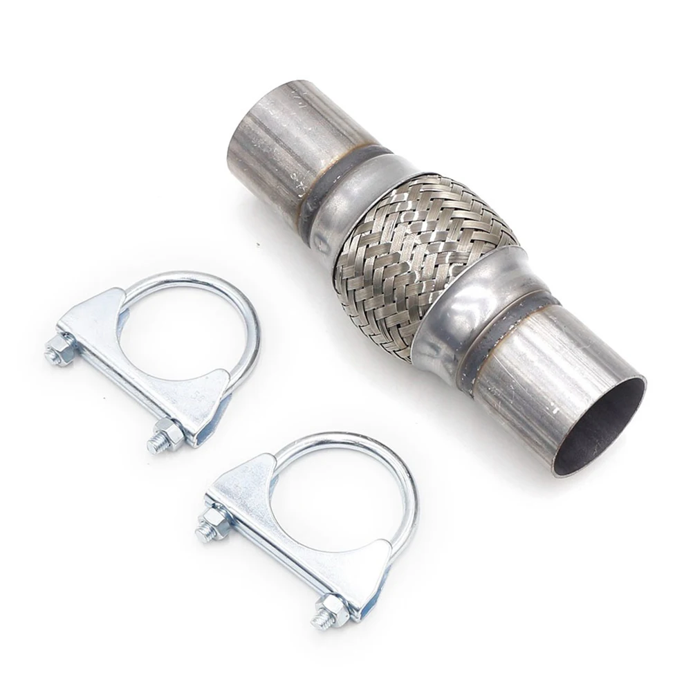 Stainless Steel Exhaust Pipe Fittings Corrugated Hose Car Modification Parts Save Money Durable AntiCorrosive Protect Tail Pipe
Stainless Steel Exhaust Pipe Fittings Corrugated Hose Car Modification Parts Save Money Durable AntiCorrosive Protect Tail Pipe