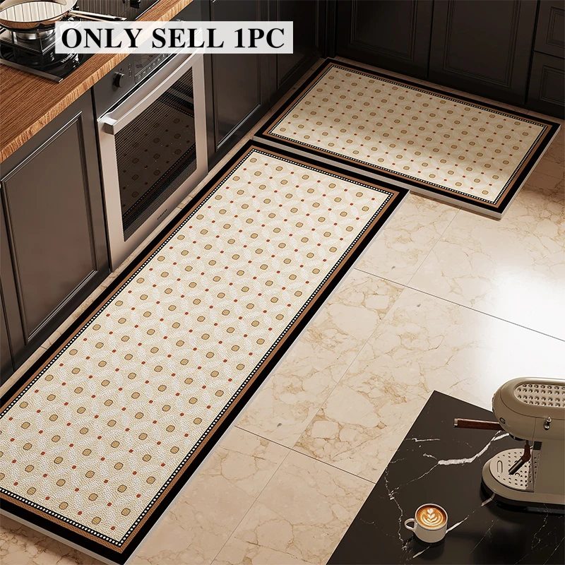 Kitchen Floor Mat Waterproof Carpet Non-slip PVC Leather Carpets Long Rug Oil-proof Floot Mats French Geometric Home Decor Rugs
Kitchen Floor Mat Waterproof Carpet Non-slip PVC Leather Carpets Long Rug Oil-proof Floot Mats French Geometric Home Decor Rugs