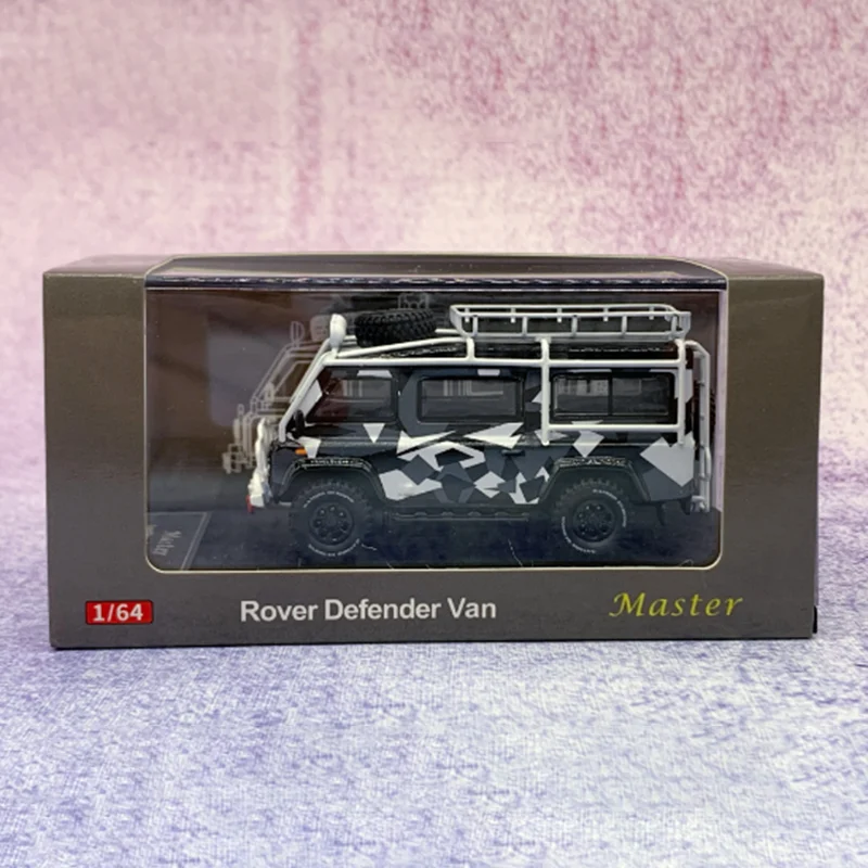Масштабная модель автомобиля Master 1:64 Rover Defender Van из сплава, статическая, для коллекции, декоративная, праздничный подарок, игрушка, сувенир
Масштабная модель автомобиля Master 1:64 Rover Defender Van из сплава, статическая, для коллекции, декоративная, праздничный подарок, игрушка, сувенир