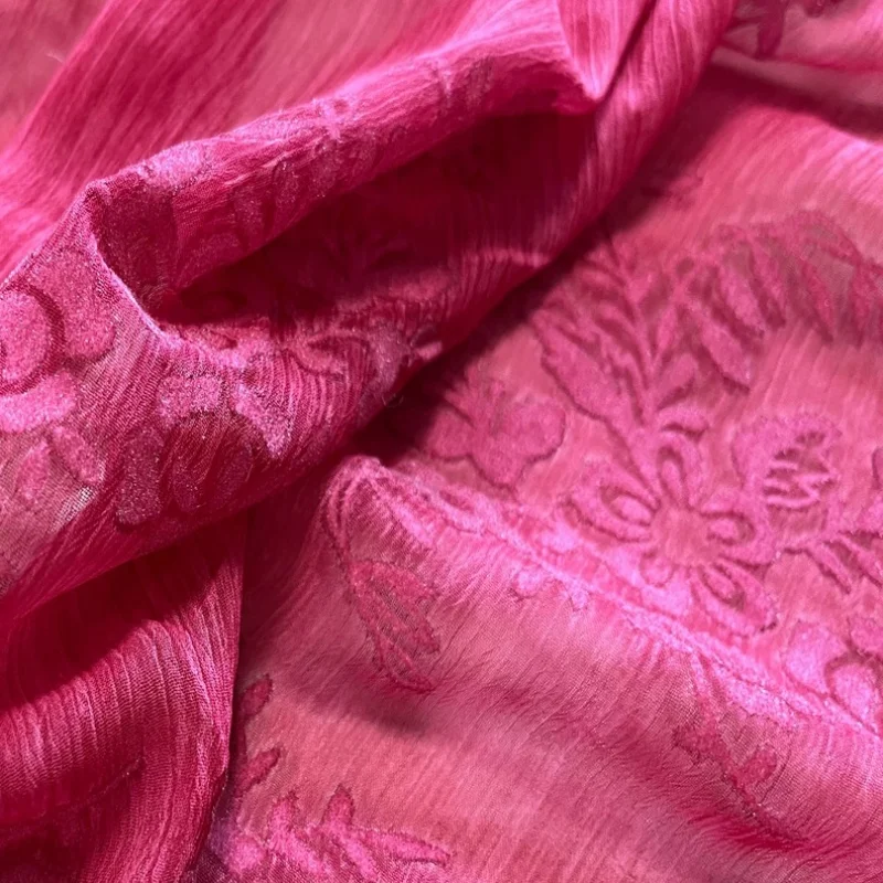 1meter Chiffon Fabric Pink Flocked Print Textured Soft Lightweight Spring Summer Fashion Home Dress Craft Material DIY Apparel
1meter Chiffon Fabric Pink Flocked Print Textured Soft Lightweight Spring Summer Fashion Home Dress Craft Material DIY Apparel