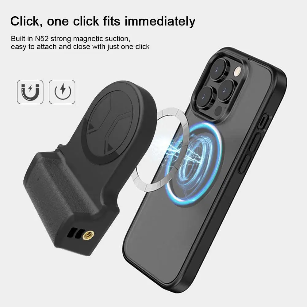 Mobile Phone Magnetic Holder BT Control Long-distance Model Magnetic Suction Anti-shake Portable Universal Shooting Strong Q0K4
Mobile Phone Magnetic Holder BT Control Long-distance Model Magnetic Suction Anti-shake Portable Universal Shooting Strong Q0K4