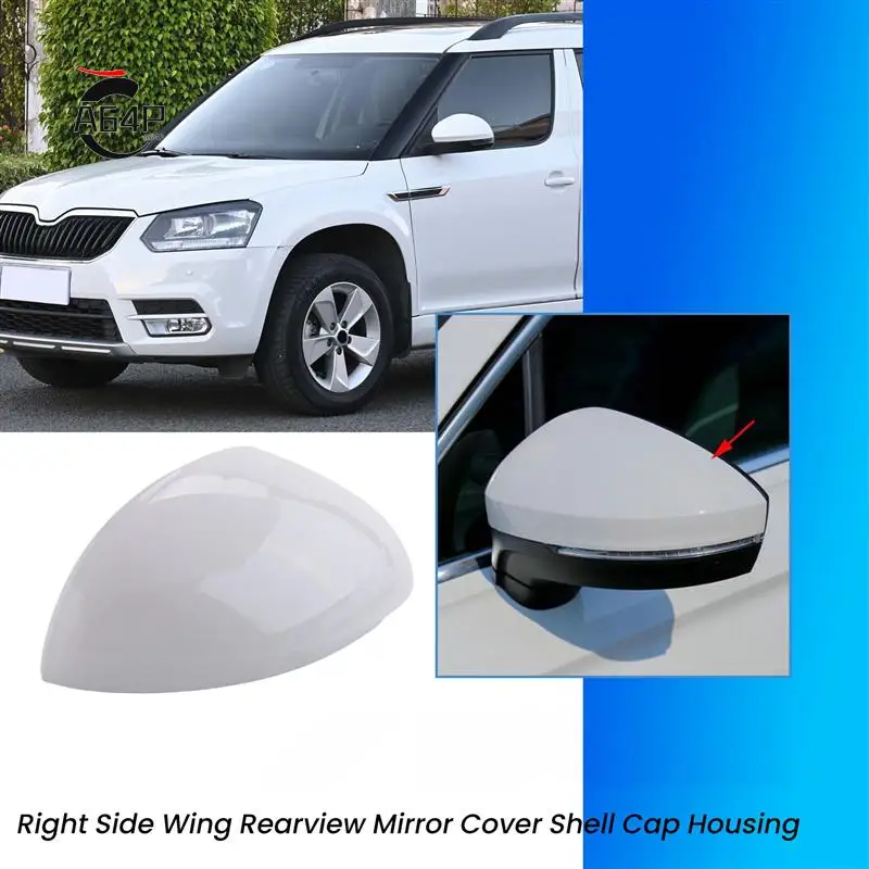 A64P-Side Wing Rearview Mirror Cover Shell Cap Housing For TIGUAN 2009-2017 Sharan 2012-2018 Skoda Yeti 2014-2017 White
A64P-Side Wing Rearview Mirror Cover Shell Cap Housing For TIGUAN 2009-2017 Sharan 2012-2018 Skoda Yeti 2014-2017 White