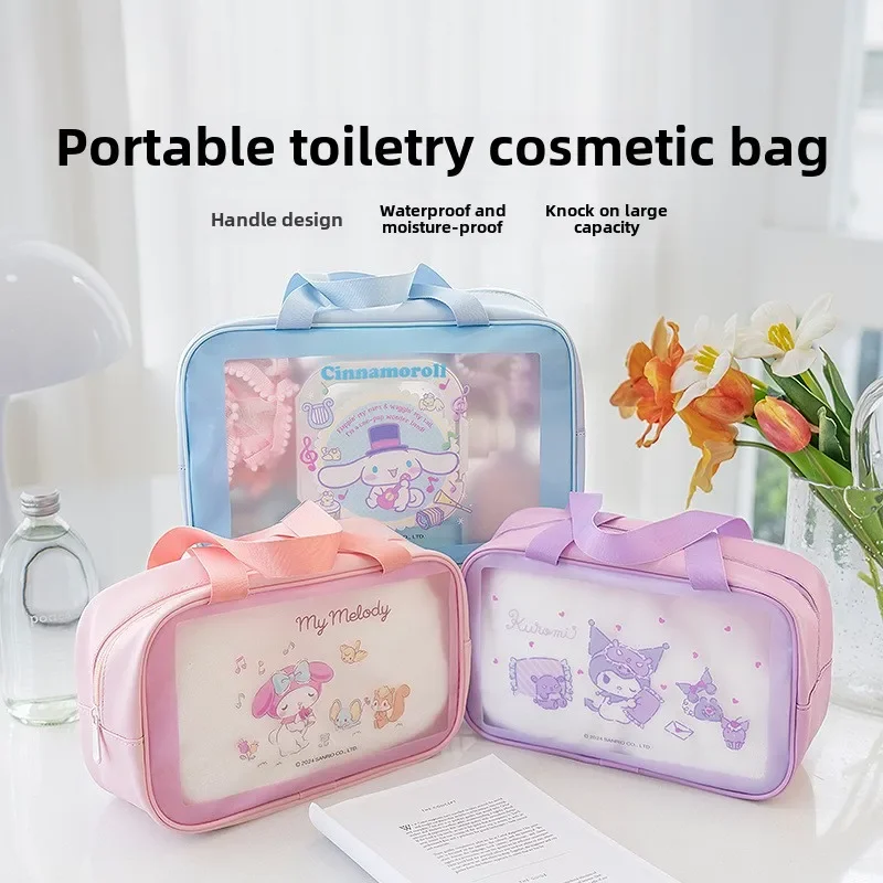 Transparent Travel Toiletry Bag Large Capacity Waterproof Makeup Organizer for Swimmers
Transparent Travel Toiletry Bag Large Capacity Waterproof Makeup Organizer for Swimmers