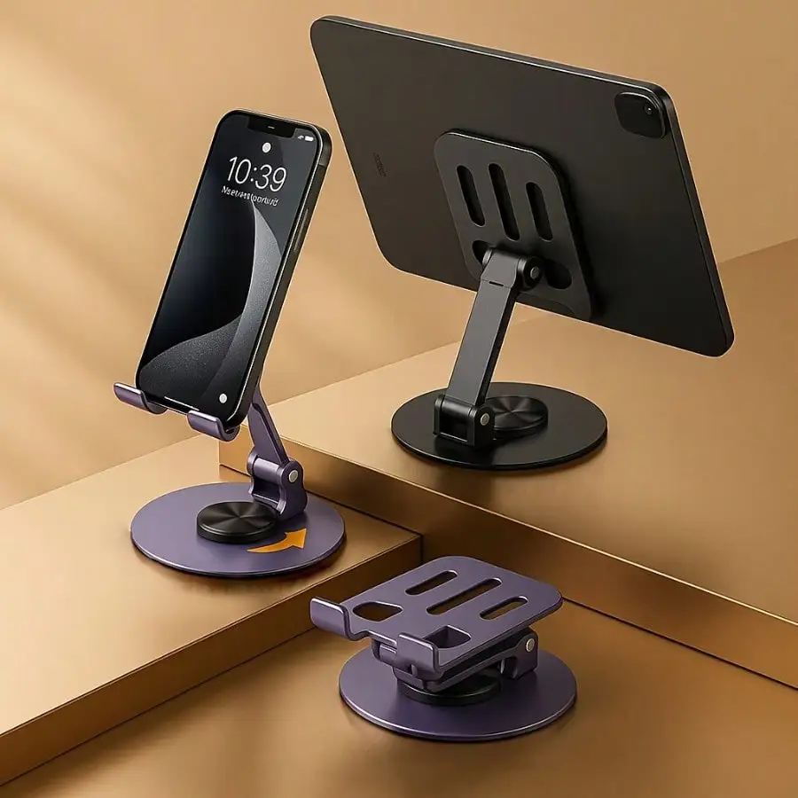 1PC Stable Full Metal 360° Rotatable Phone Tablet Bracket For Home Office Travel
1PC Stable Full Metal 360° Rotatable Phone Tablet Bracket For Home Office Travel