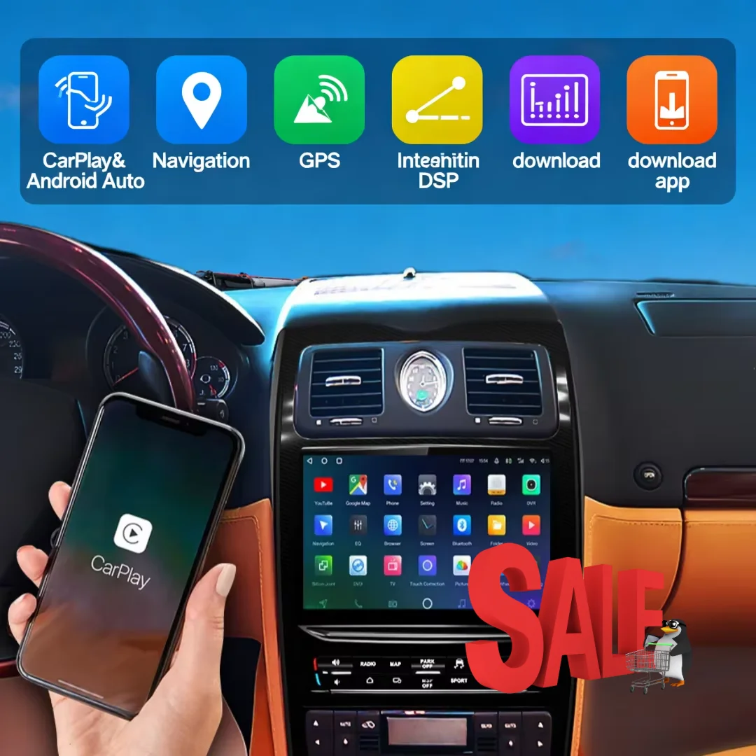 10.26" For Maserati Quattroporte 2004 - 2012 Carplay GPS Navigation Android with 4G Car Stereo Radio Multimedia Player Head Unit
10.26" For Maserati Quattroporte 2004 - 2012 Carplay GPS Navigation Android with 4G Car Stereo Radio Multimedia Player Head Unit