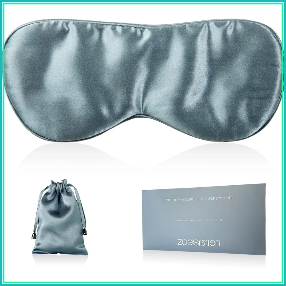 Sleep Mask 100% Mulberry Silk for Light Blocking, Eye Mask for Side Sleeper, Adjustable Strap, Gift Package
Sleep Mask 100% Mulberry Silk for Light Blocking, Eye Mask for Side Sleeper, Adjustable Strap, Gift Package