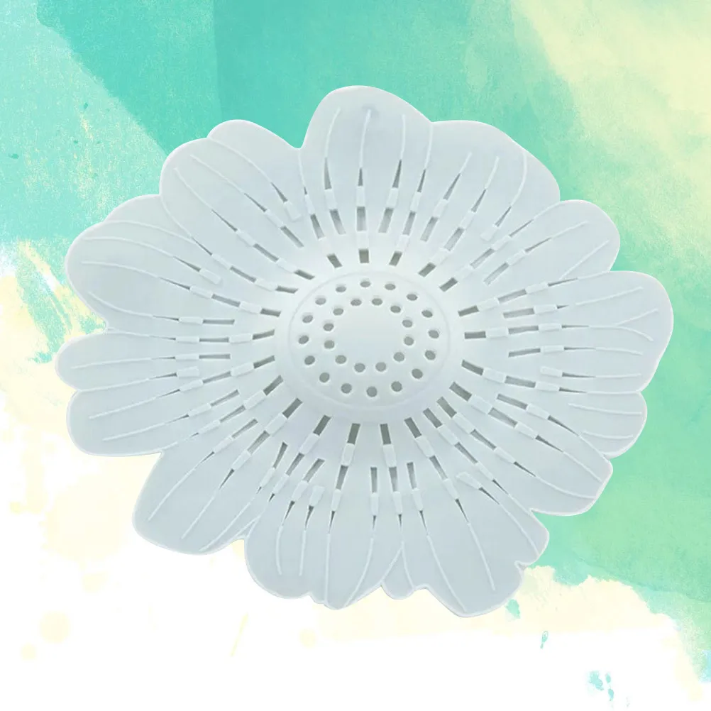 Silicone Sink Strainer Filter White For Bathroom Kitchen Drain Hair Catcher Anti-Clogging Mesh Trap Residue Remover Tpr
Silicone Sink Strainer Filter White For Bathroom Kitchen Drain Hair Catcher Anti-Clogging Mesh Trap Residue Remover Tpr