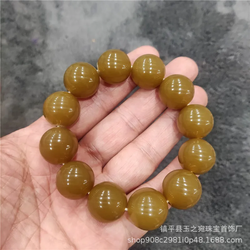 Браслет из имитации хэтянской яшмы с круглыми бусинами, один круг, желтый сахар, зеленый нефрит
Браслет из имитации хэтянской яшмы с круглыми бусинами, один круг, желтый сахар, зеленый нефрит