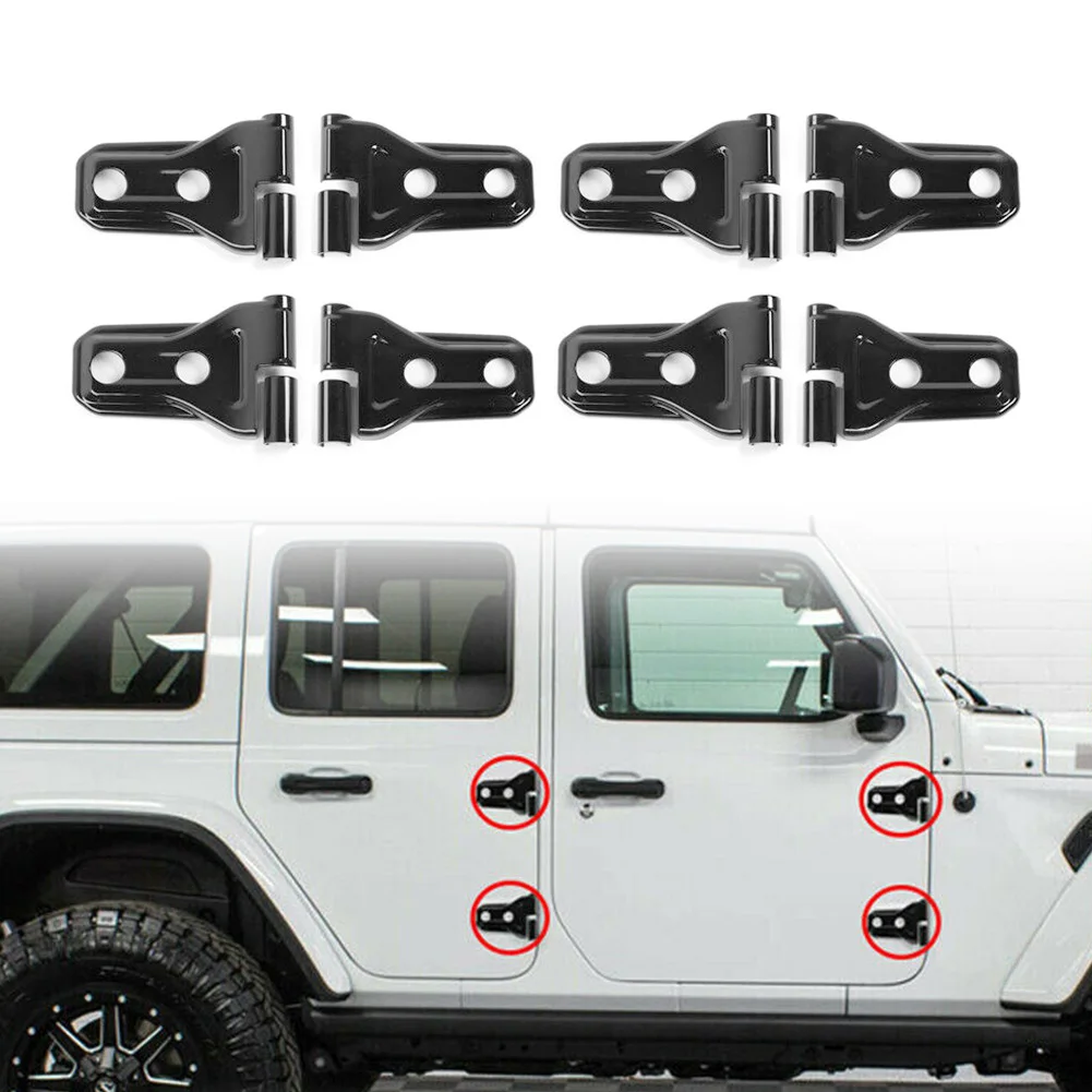 8pcs Black Car Door Hinge Covers Trim For 2018+ Jeep Wrangler JL Accessories 2/4Door
8pcs Black Car Door Hinge Covers Trim For 2018+ Jeep Wrangler JL Accessories 2/4Door