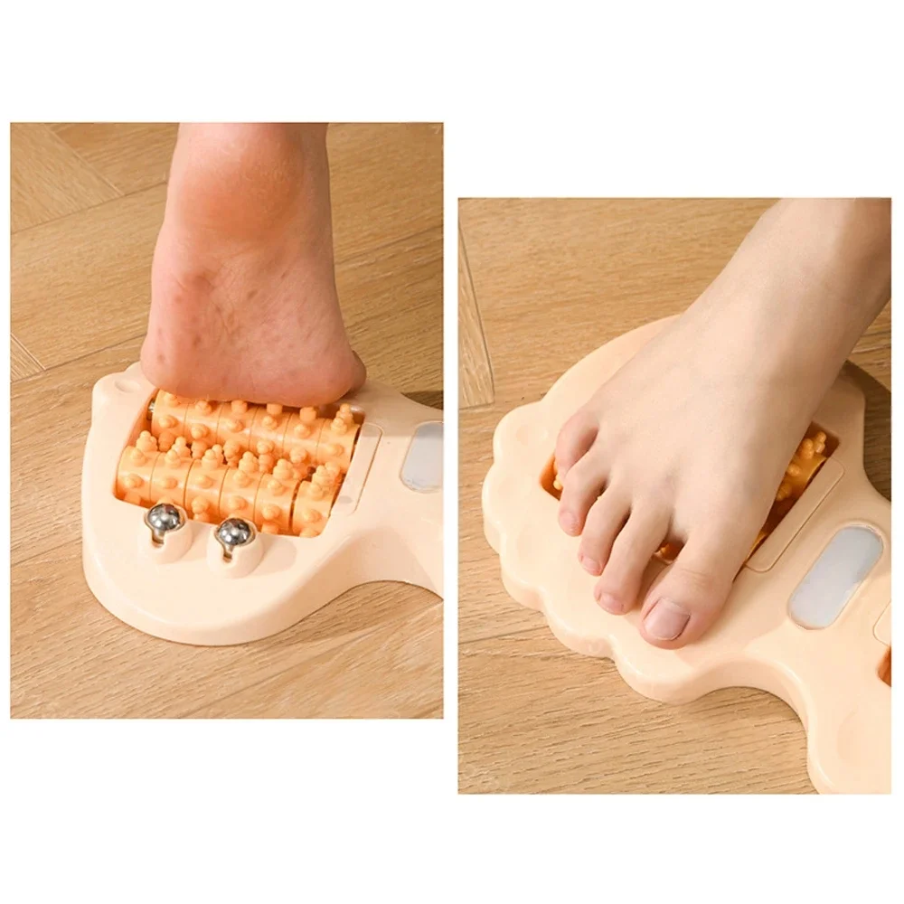 Dual Foot Massager magnetic Beads Roller Foot Acupoint Massage Anti-slip Relief Plantar Fasciitis Pain Plantar Stimulator 
Dual Foot Massager magnetic Beads Roller Foot Acupoint Massage Anti-slip Relief Plantar Fasciitis Pain Plantar Stimulator