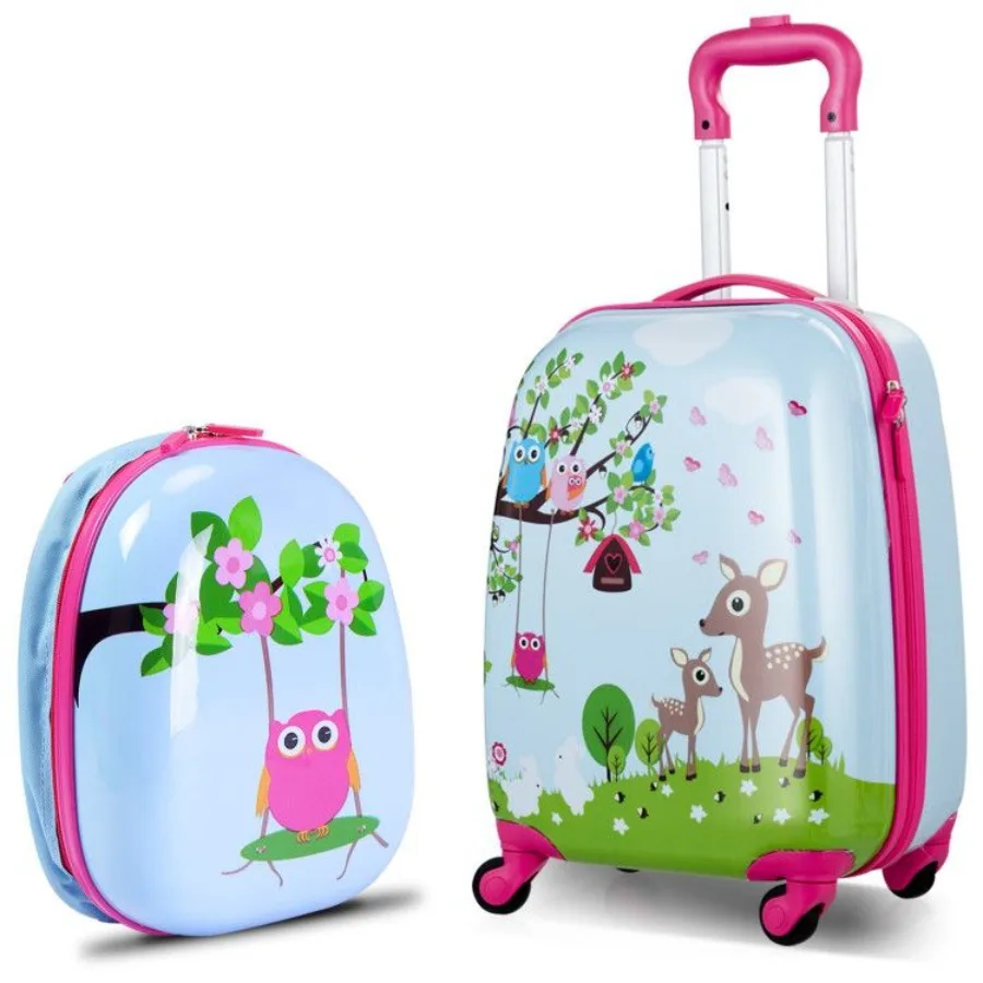 2 Pieces 12 Inch 16 Inch Luggage Set with Backpack and Suitcase for Travel
2 Pieces 12 Inch 16 Inch Luggage Set with Backpack and Suitcase for Travel