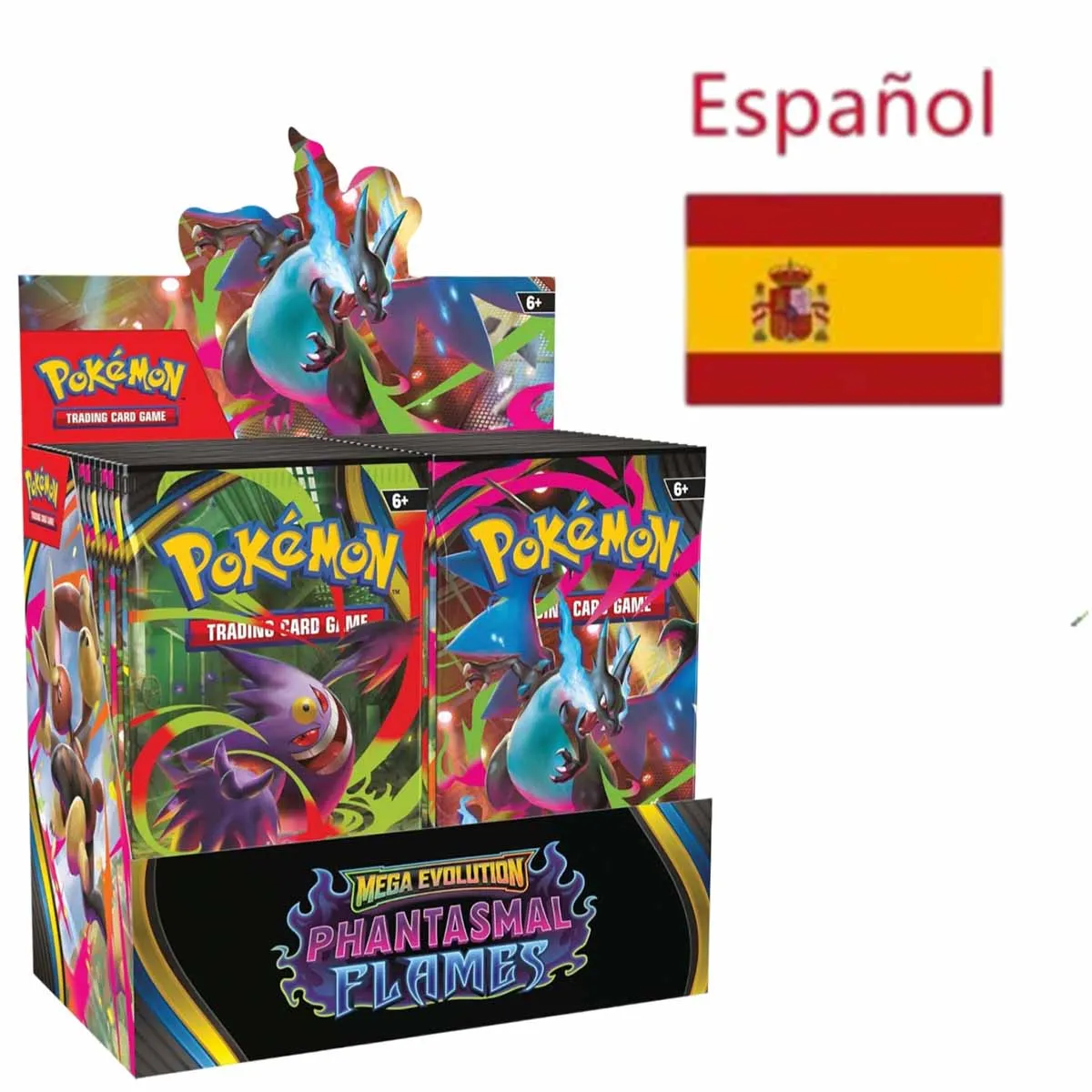 Collect Pokemon Booster Box 360/Set Pokemon Card MEGAEVOLUILON Fuegos Fantasmales Spanish Booster Battle Transaction Card Games
Collect Pokemon Booster Box 360/Set Pokemon Card MEGAEVOLUILON Fuegos Fantasmales Spanish Booster Battle Transaction Card Games