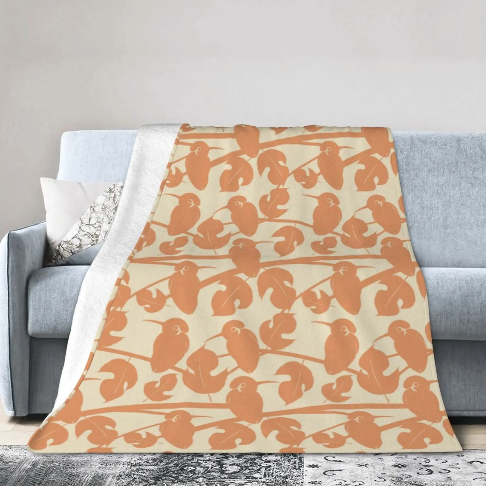 Orange Tree Bird Flannel Blanket Sofa Warm Soft Living Room Cover Office Outdoor Travel 60*80 Inch
Orange Tree Bird Flannel Blanket Sofa Warm Soft Living Room Cover Office Outdoor Travel 60*80 Inch
