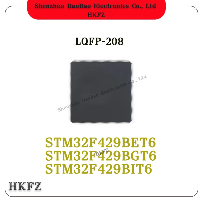 STM32F429BET6 STM32F429BGT6 STM32F429BIT6 LQFP-208 Microcontroller chip IC MCU Chip Quality Brand New
STM32F429BET6 STM32F429BGT6 STM32F429BIT6 LQFP-208 Microcontroller chip IC MCU Chip Quality Brand New