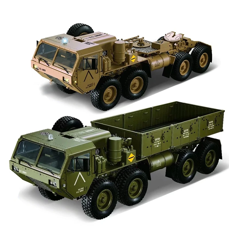 HG 1/12 RC Car 8X8 Simulation Heavy Wheel RC Off-Road Truck 2.4G All Terrain Electric Remote Control Car Model Toy Gift
HG 1/12 RC Car 8X8 Simulation Heavy Wheel RC Off-Road Truck 2.4G All Terrain Electric Remote Control Car Model Toy Gift