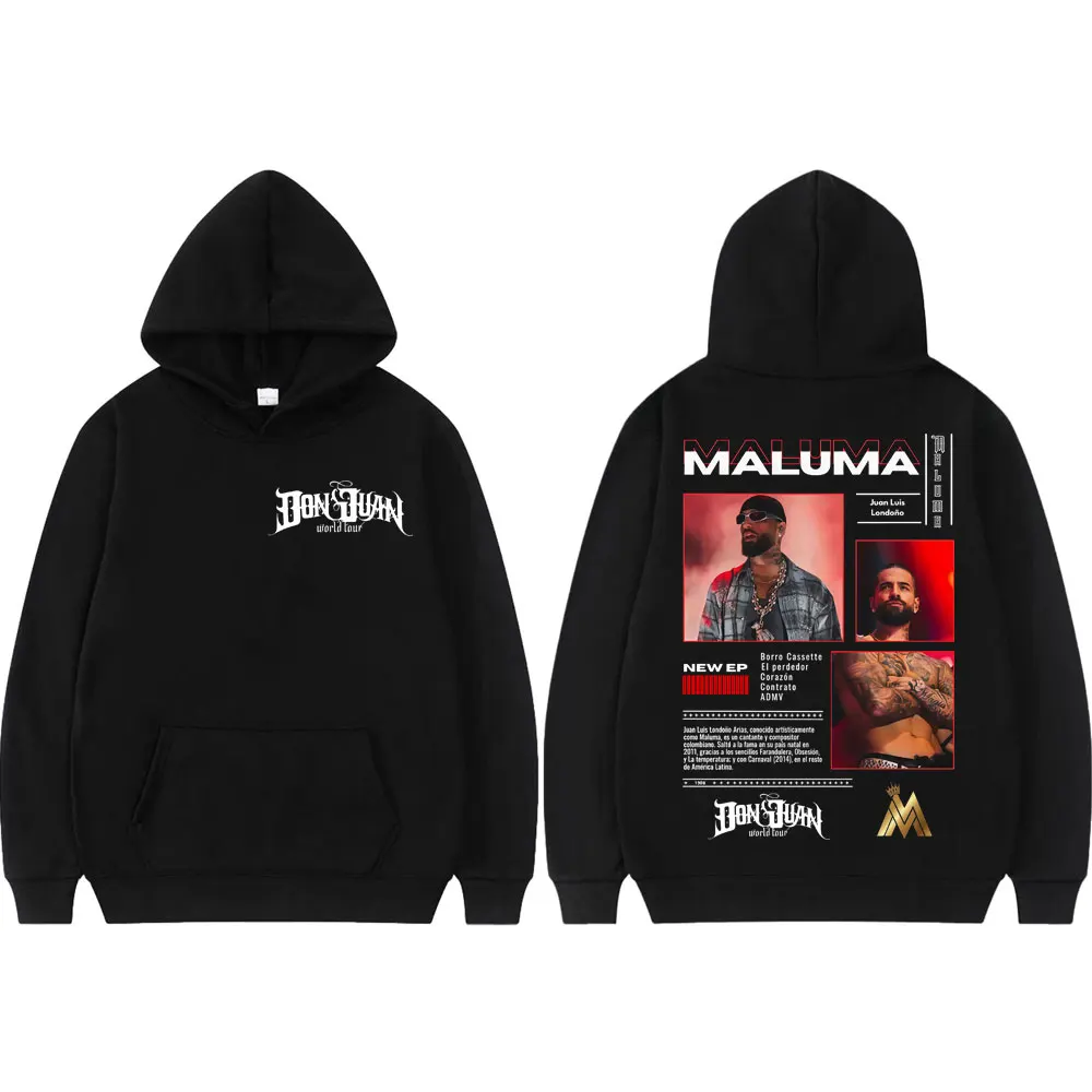Rapper Maluma Tour 2025 Hoodies Men Women Clothes Hip Hop Trend Hooded Sweatshirts Fashion Y2k Oversized Pullovers Streetwear
Rapper Maluma Tour 2025 Hoodies Men Women Clothes Hip Hop Trend Hooded Sweatshirts Fashion Y2k Oversized Pullovers Streetwear