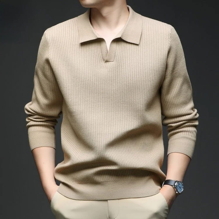 Повседневный мужской свитшот с длинным рукавом и V-образным вырезом, из нейлоновой ткани, для весны и осени, подходит для поездок на работу
Повседневный мужской свитшот с длинным рукавом и V-образным вырезом, из нейлоновой ткани, для весны и осени, подходит для поездок на работу