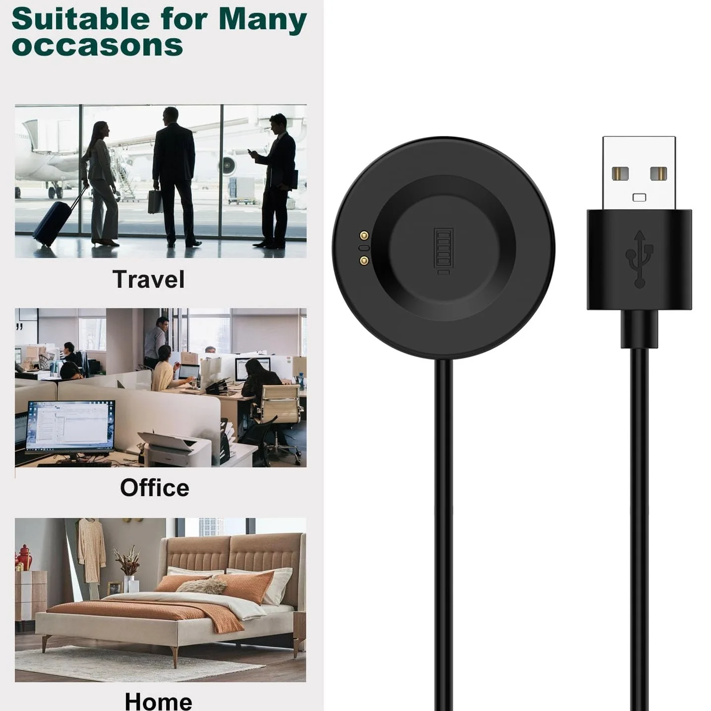 Magnetic Charging Cable for iTECH Fusion 2/3 Smartwatch 1m 5V Black Type C
Magnetic Charging Cable for iTECH Fusion 2/3 Smartwatch 1m 5V Black Type C