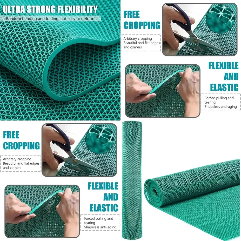 Heavy-Duty Non-Slip PVC Drainage Mat for Bathroom, Shower, Pool, Outdoor, and Restaurant - Green
Heavy-Duty Non-Slip PVC Drainage Mat for Bathroom, Shower, Pool, Outdoor, and Restaurant - Green