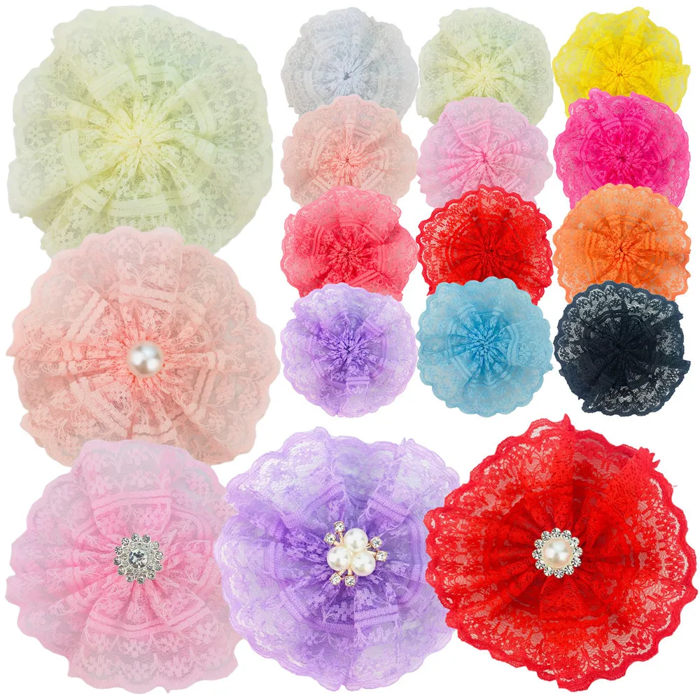 30pcs/lot 9CM Mesh Pearl Flower Headbands Children's accessory Handmade DIY Apparel Accessories New Headwear Hair Accessories
30pcs/lot 9CM Mesh Pearl Flower Headbands Children's accessory Handmade DIY Apparel Accessories New Headwear Hair Accessories