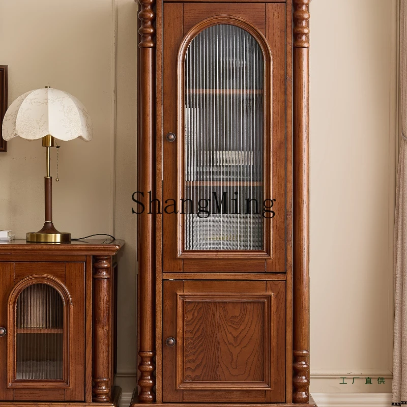 ZYY solid wood living room light luxury TV cabinet living room glass display cabinet household dining room cabinet
ZYY solid wood living room light luxury TV cabinet living room glass display cabinet household dining room cabinet