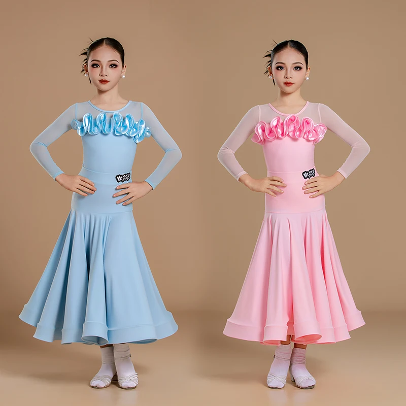 Child girlModern dance dress forwomenballroomdancewaltz social dance square dance big swing dress performance competition outfit
Child girlModern dance dress forwomenballroomdancewaltz social dance square dance big swing dress performance competition outfit